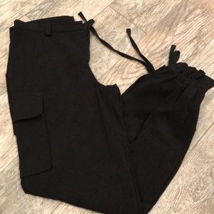 MOSSIMO Cargo black pants with pockets